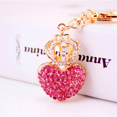 Diamond Designer Key Rings For Women ODM Available 16mm Thick